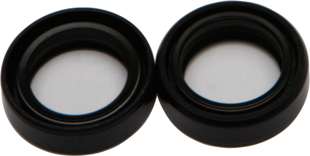 All Balls Fork Seal Kit 22-55100 for motorcycle suspension, showing close-up of black rubber fork seals and metal components