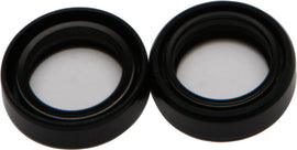 All Balls Fork Seal Kit 22-55100 for motorcycle suspension, showing close-up of black rubber fork seals and metal components