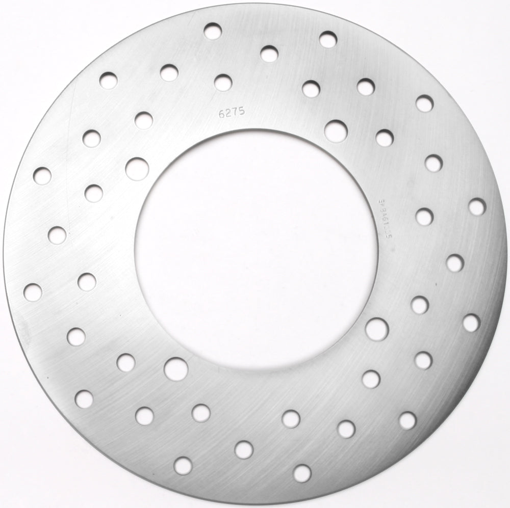 EBC Motorcycle Brakes standard rotor 15-6275 showing a circular metal brake disc with vented design for motorcycle braking system