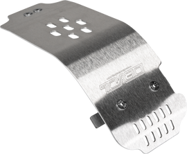 Devol Glide Plate 60-6217, a durable metal component with mounting holes, used in mechanical or industrial applications.