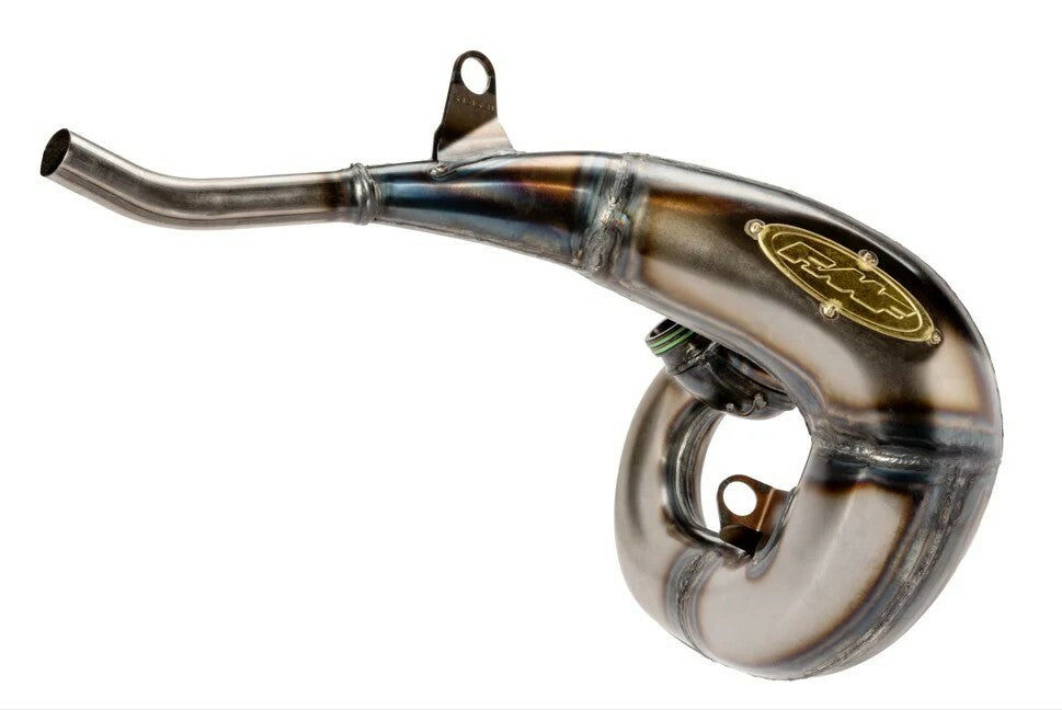 FMF Racing Fatty KTM/Hus motorcycle exhaust pipe, model 78-1547F, showing the polished metal finish and mounting details.
