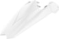 Polisport Plastics Beta rear fender in white plastic for motorcycle, model 64-69095, with a sleek design and mounting points.