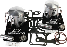 Wiseco Pro-Lite top end piston kit for Yamaha, includes 66.00mm +2.00mm components, high-performance motorcycle engine parts