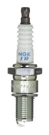 NGK spark plug model 90908/4 2-GR8DI-12, automotive spark plug with metal shell and ceramic insulator, close-up view