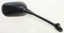 Load image into Gallery viewer, Right side Emgo motorcycle mirror with black housing and adjustable arm, designed for Honda 56-9008 model.