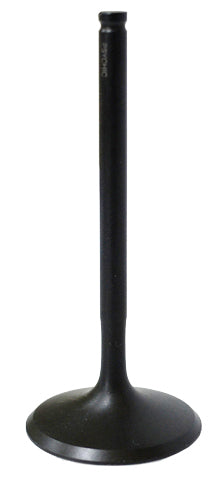 Bronco engine intake valve 183-09164, metallic part with valve stem and seat, used in automotive engine repair.