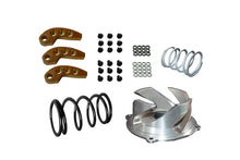 Load image into Gallery viewer, Straightline Performance clutch kit with adjustable weights and polished pipe, shown with clutch components laid out on a surface.