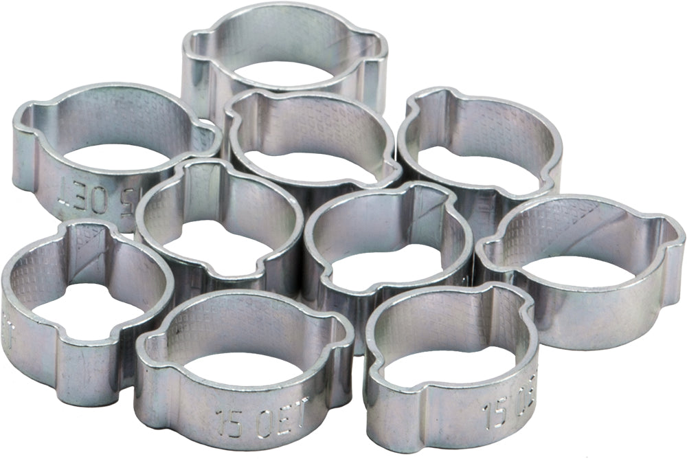 Steel 9/16" O Clips 10/Pk