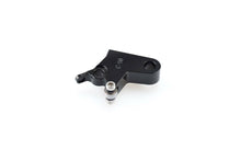 Load image into Gallery viewer, Black PUIG clutch lever adapter for motorcycle, showcasing the sleek, ergonomic design and mounting hardware.