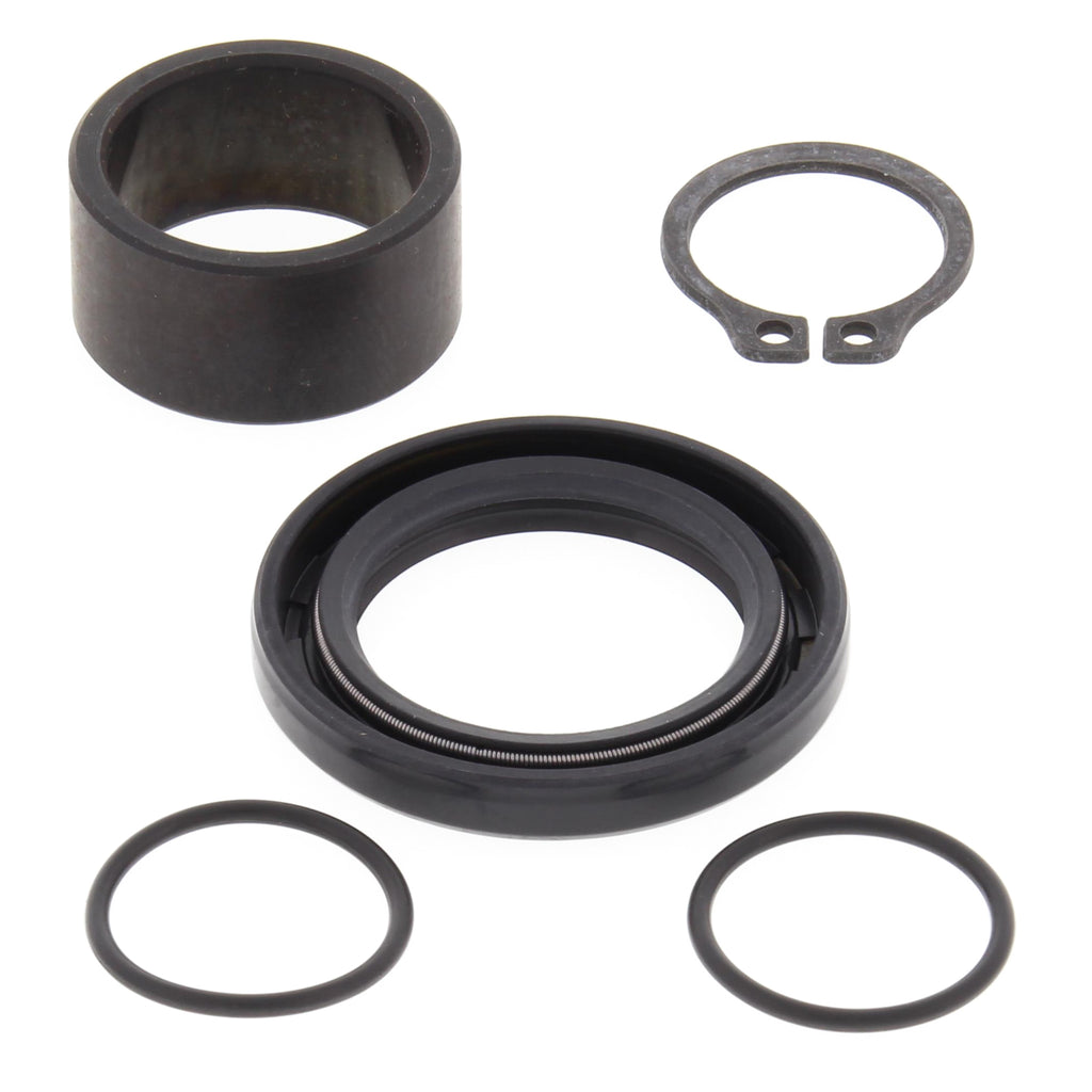 All Balls engine countershaft seal kit 22-54018 with multiple rubber seals and metal components for engine repair.