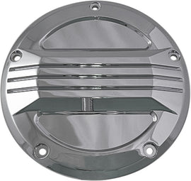 Chrome clutch derby cover by HardDrive for Harley Davidson Softail models 2016 and up, featuring custom design and durable finish.