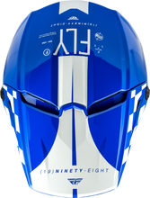 Charger l'image dans la galerie, Kinetic Lite Rival Helmet Gloss Blue/White Xl