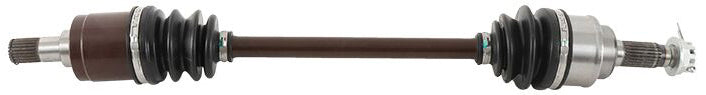 All Balls heavy-duty front axle with six ball bearing assembly, designed for durability and performance in automotive applications.