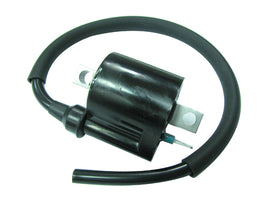 Bronco ATV ignition coil 183-2045, electrical component with black wiring and coil housing, designed for off-road vehicles.