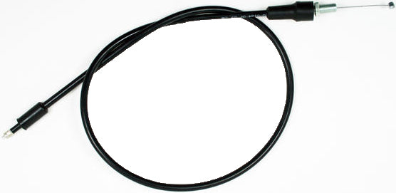 Motion Pro black vinyl throttle cable 70-5124 for motorcycle control lines, showing the cable with black vinyl coating.
