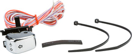 HardDrive electrical left turn signal switch in black, compatible with OEM 71598-96 820-50882, replaces original part.