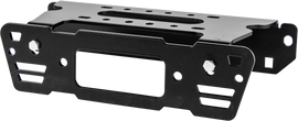 Open Trail Winch Mount 459-1345, rugged black metal mount for securing a winch on off-road vehicles, with mounting holes visible.