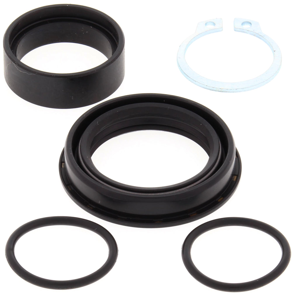 All Balls engine countershaft seal kit 22-54028 with multiple seals for motorcycle or engine repair, shown in the image.