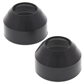 All Balls Fork Dust Seal Kit 22-57133 with gasket seals for motorcycle forks, showing black rubber seals and metal components.