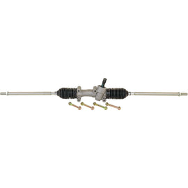 All Balls steering rack assembly Pol 251-4036 showing a metallic steering component with mounting points and connected linkage.