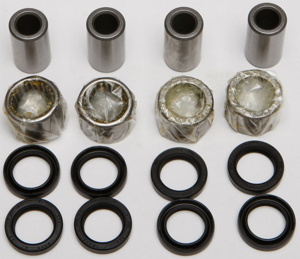 All Balls suspension linkage bearing kit 245-1048 with multiple bearings and seals for motorcycle or ATV suspension maintenance.