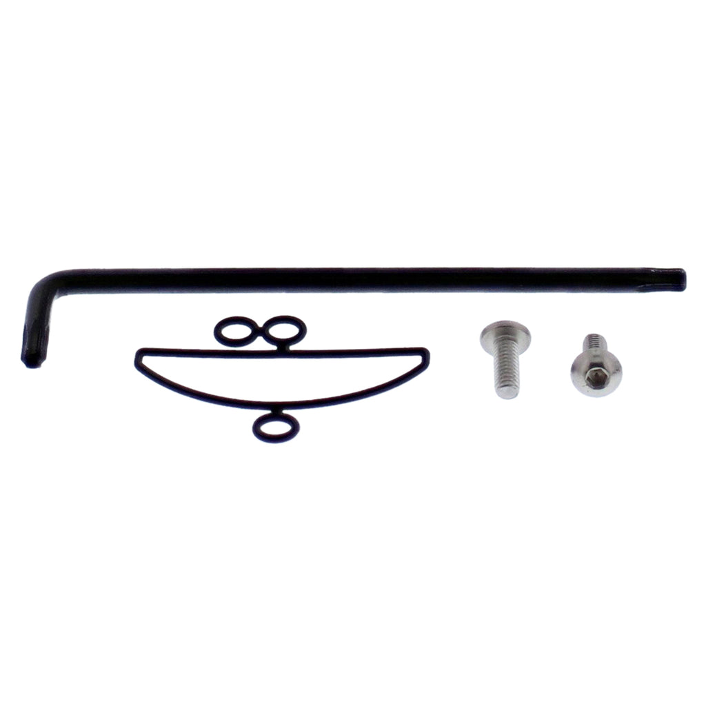 All Balls Keihin mid-body carb kit for intake and fuel system, showing the replacement carburetor parts and components.