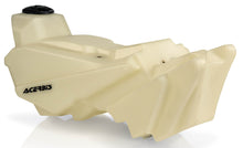 Charger l'image dans la galerie, Acerbis 3-gallon natural fuel tank for motorcycles, with a durable plastic construction and secure cap, designed for off-road use.