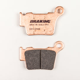 Braking high-performance sintered brake pad set, model 31-891-46, for optimal vehicle braking and durability.