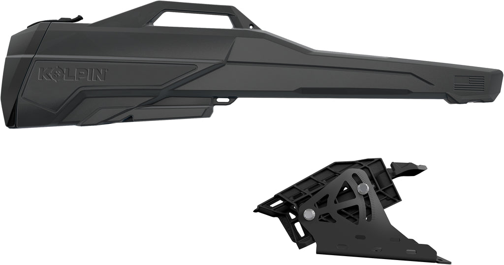 Kolpin Stronghold Gun Boot Luggage with impact liner and auto latch, designed for secure firearm transport and protection.