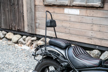 Load image into Gallery viewer, Tall Sissy Bar W/ Pad Black