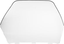 Load image into Gallery viewer, Clear SNO Stuff windshield windscreen with black mounting frame, designed for snowmobile protection.