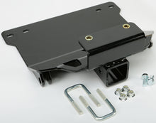 Load image into Gallery viewer, KFI Products UTV plow mount kit showing metal brackets and mounting hardware for secure attachment.