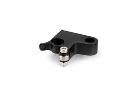 Black PUIG clutch lever adaptor for motorcycle, designed for easy installation and enhanced control.