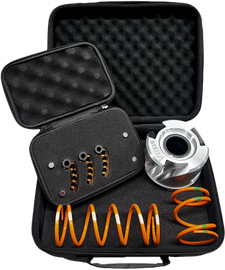 Ibexx Rzr Pro R Na clutch kit with Pol 23-1434 showing metallic clutch components on a black background