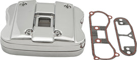 HardDrive XL 86-03 Rocker Cover Kit for engine, shown on a vehicle, includes valve cover and hardware for easy installation.