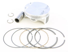 Vertex forged piston kit with 92.96mm diameter for high-compression engines, includes piston components and hardware.
