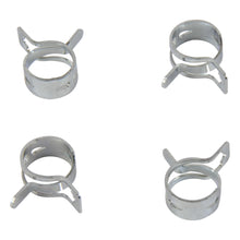 Load image into Gallery viewer, All Balls Hose Clamps Refill Kit with four fuel system clamps for intake and carburetor applications, shown in the image.