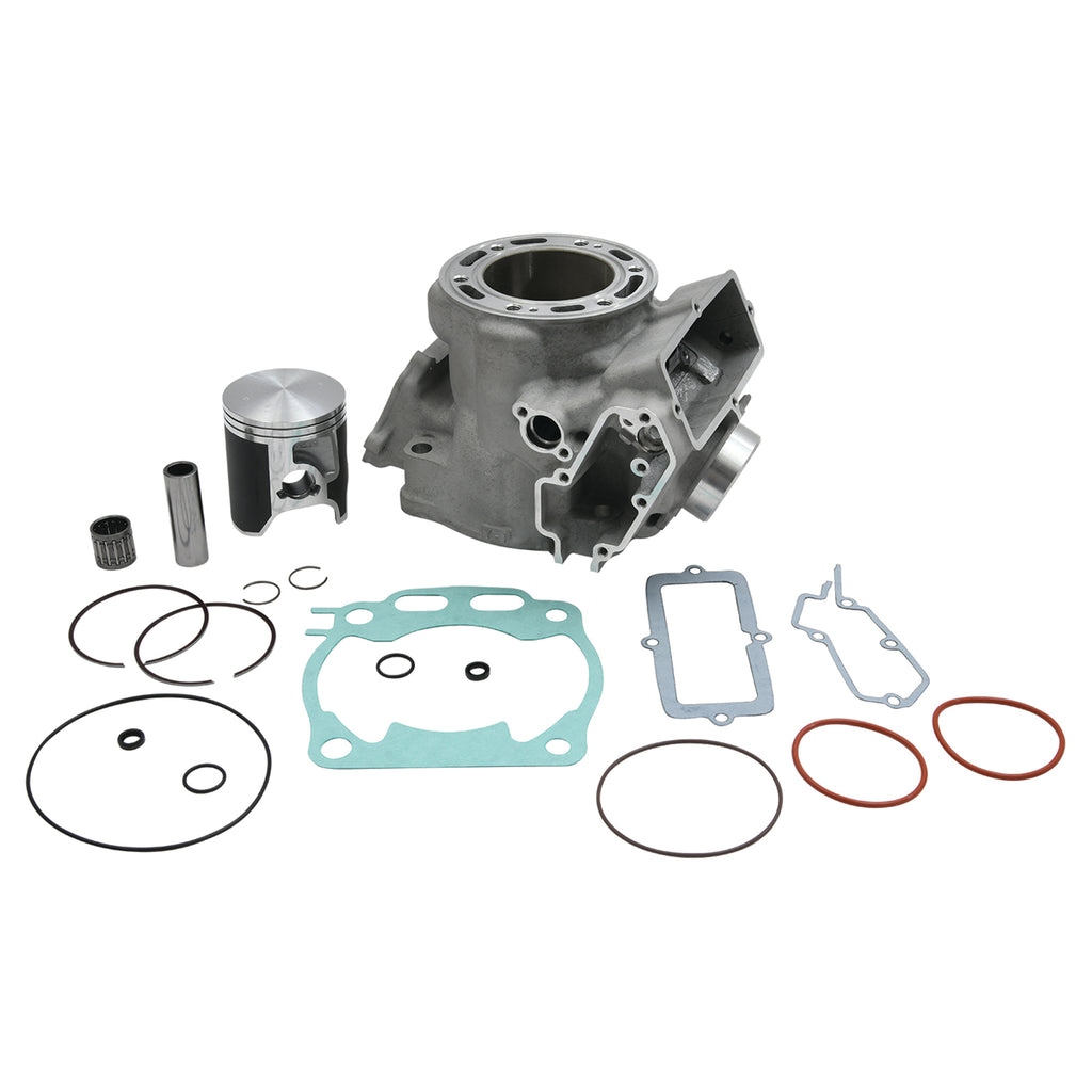 Cylinder Works engine cylinder kit with 66.40mm bore for Yamaha 422-20009K, showing the new cylinder and piston assembly.