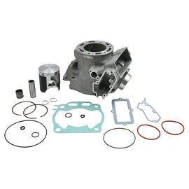 Cylinder Works engine cylinder kit with 66.40mm bore for Yamaha 422-20009K, showing the new cylinder and piston assembly.