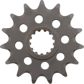 Supersprox steel 15-tooth front chain sprocket for Kawasaki street motorcycle, durable and designed for optimal performance