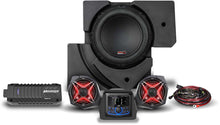 Charger l'image dans la galerie, SSV Works 3-speaker kit with JVC controller, compact audio system for off-road or vehicle audio setup.