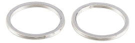 Vertex Exhaust Gasket Kit 682-3042 with gaskets and seals for motorcycle exhaust systems, showing the gasket components and packaging.