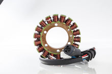 Load image into Gallery viewer, Ricks Motorsport Electric Stator 27-21918 for motorcycle, showing electrical component with coils and mounting points.