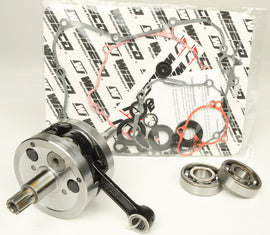 Wiseco bottom end engine kit for Yamaha WPC163, includes engine components, with visible pistons and crankshaft assembly.