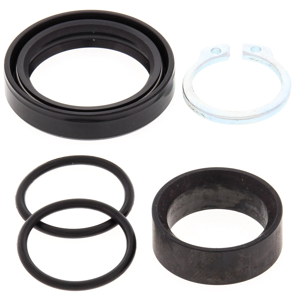 All Balls engine countershaft seal kit 22-54006 with multiple rubber seals and metal components for motorcycle engine repair.