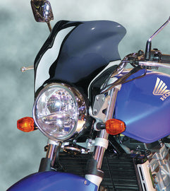 National Cycle F-Series F-16 Sport Fairing dark smoke motorcycle windshield, aerodynamic windscreen with tinted finish