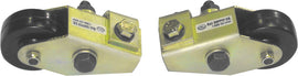 K&L retractable wheels 135-0321, versatile tools for mobility, with black and silver design, shown in a close-up image