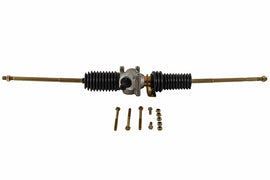 All Balls Steering Rack Assembly Pol 251-4005 showing a metal steering rack with mounting points and connected components.