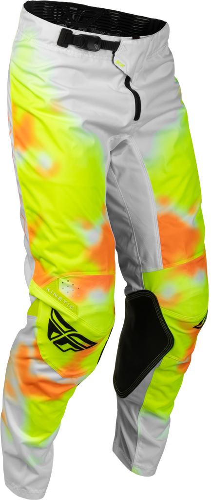 Kinetic Blur Pants White/Hi Vis/Orange Sz 36