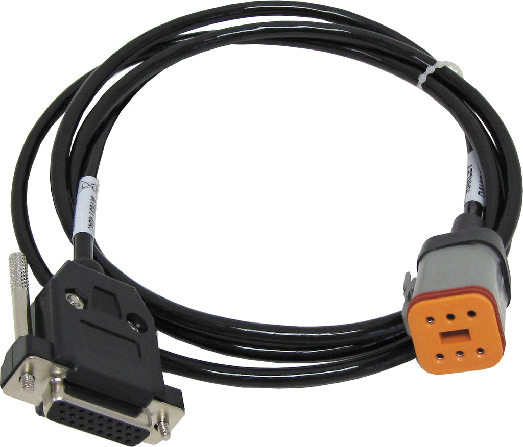 DIAG4BIKE electrical interface to bike cable with 6-pin connector for bicycle diagnostics and repair applications.